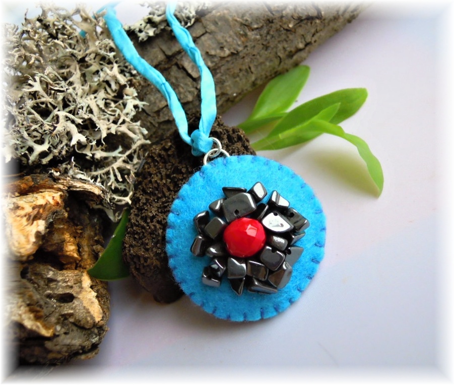 Náhrdelník s hematitem