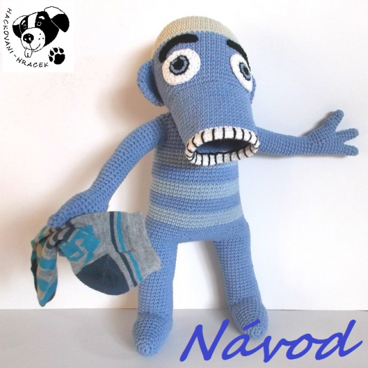 Hihlík Lichožrout - návod na háčkování