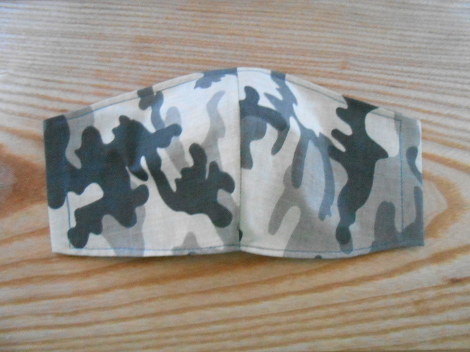 Rouška maskáčová khaki (169/20)