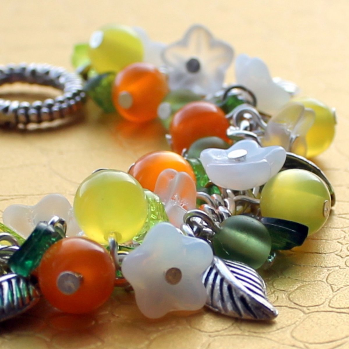 Když rozkvetou citrusy - náramek