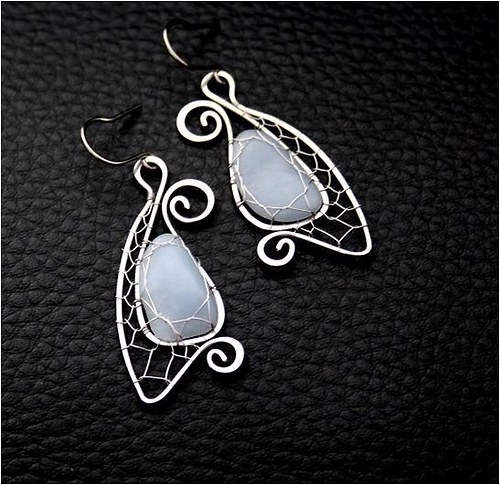 Tepané náušnice - ANGELIT- hypoalergenní