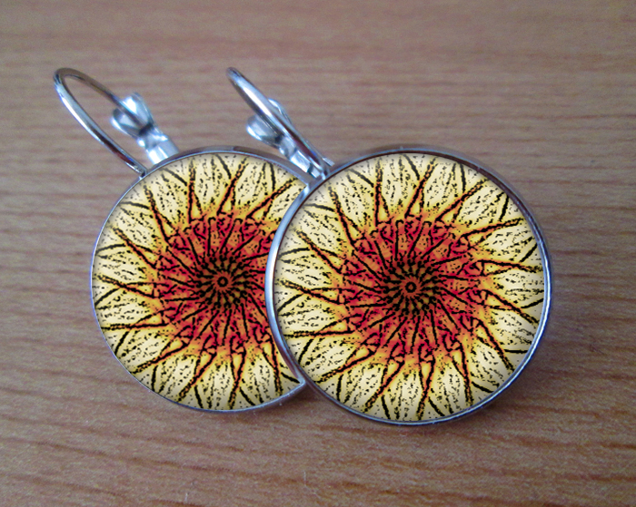 Fire Glow - VISACÍ NÁUŠNICE 