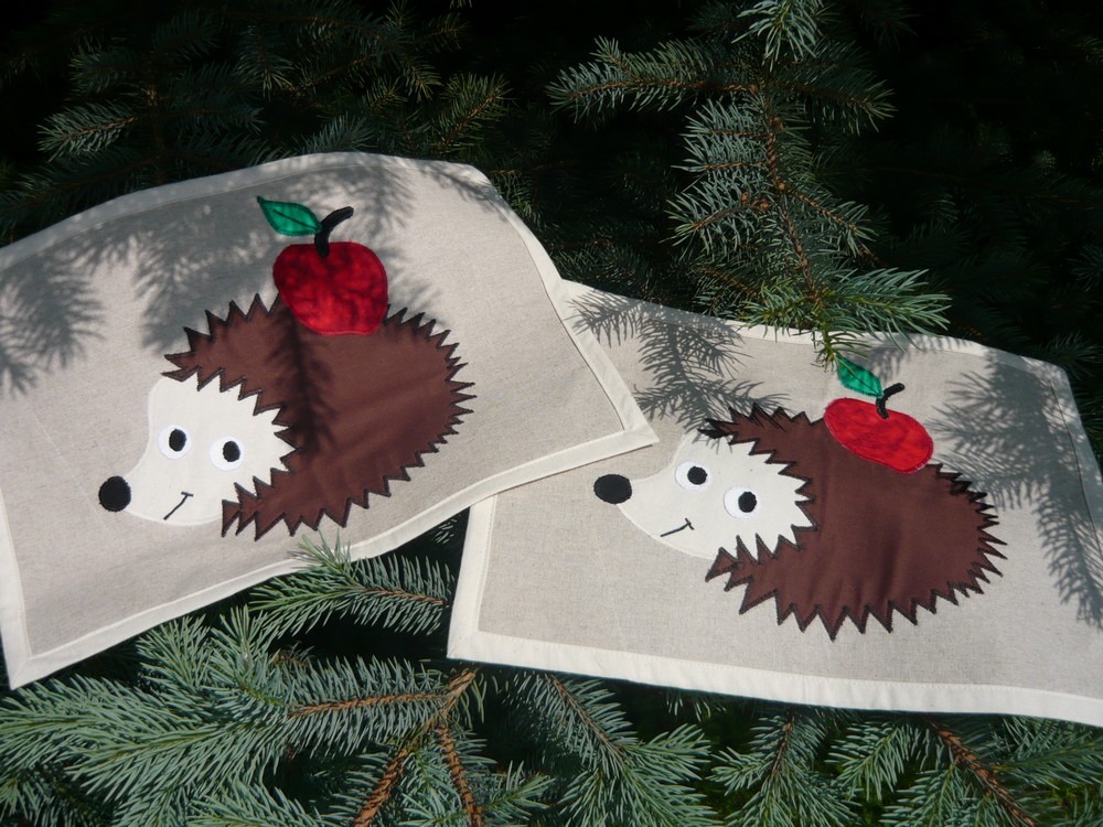 Prostírání ježek Bodlinka