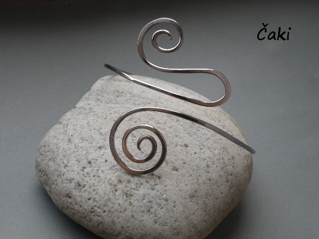 Nápažník z nerezu na pažičku