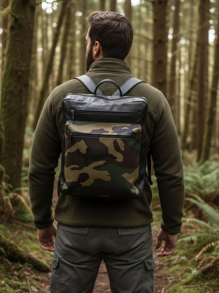 Velký kožený batoh - HORAL