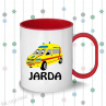Plastový hrníček pro děti Sanitka se jménem