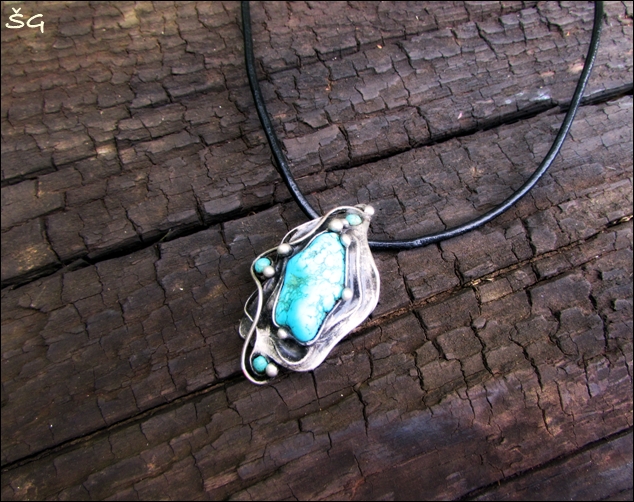 Náhrdelník - Tyrkenit