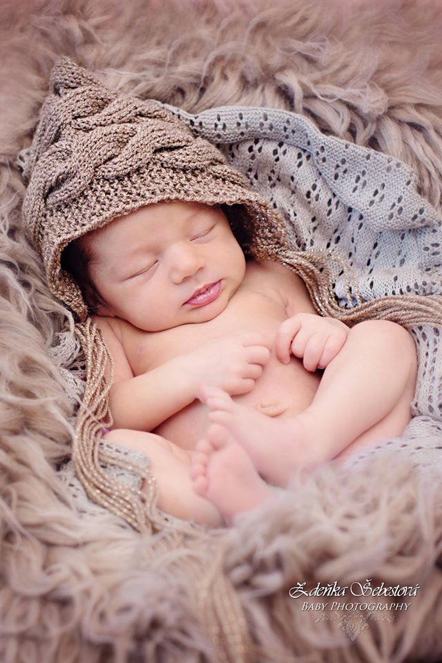 Pletená vintage čepička 2