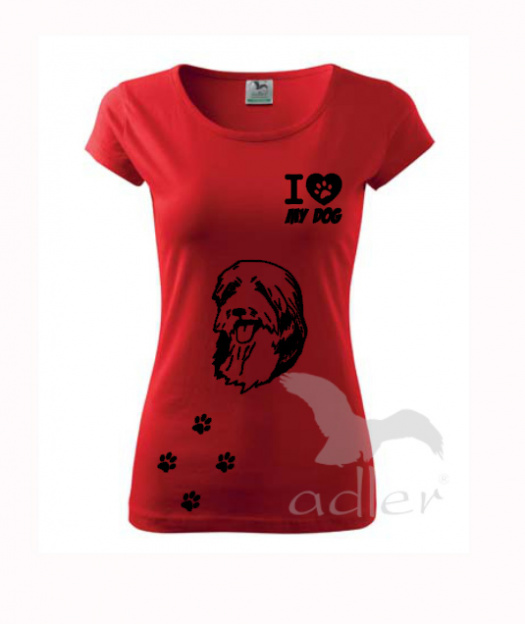 I love my dog - bearder kolie