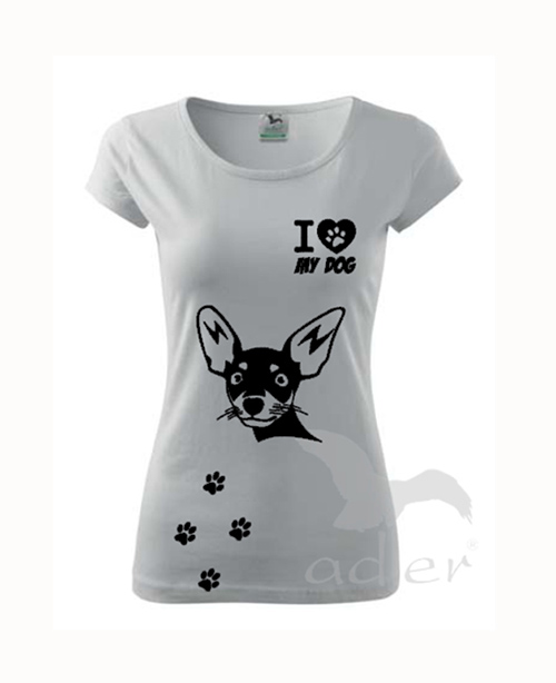 I love my dog - čivava - dámské