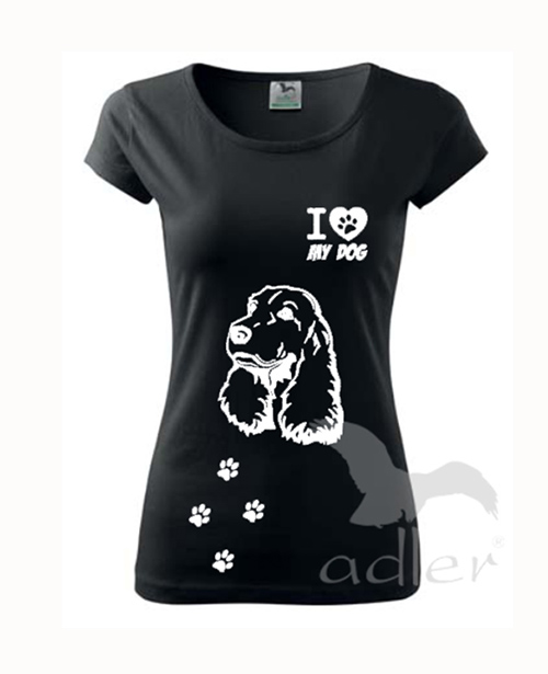 I love my dog - kokršpaněl 