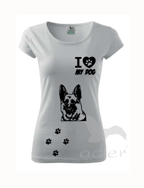 I love my dog - německý ovčák 