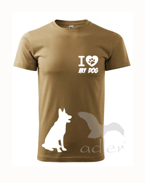 I love my dog - německý ovčák- pánské