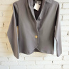 Dámské sako šedé M