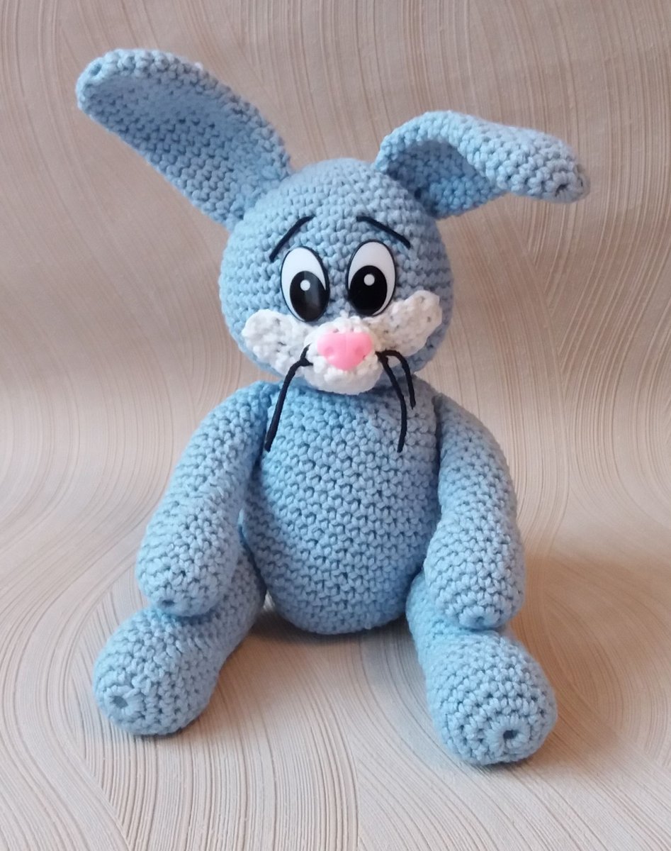 NÁVOD - Háčkovaný Zajda Ušák