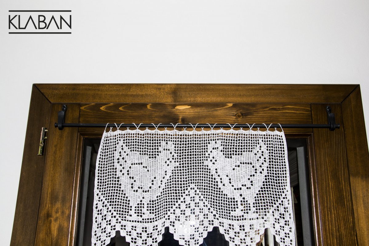 Garnýže na dveře - vitrážky