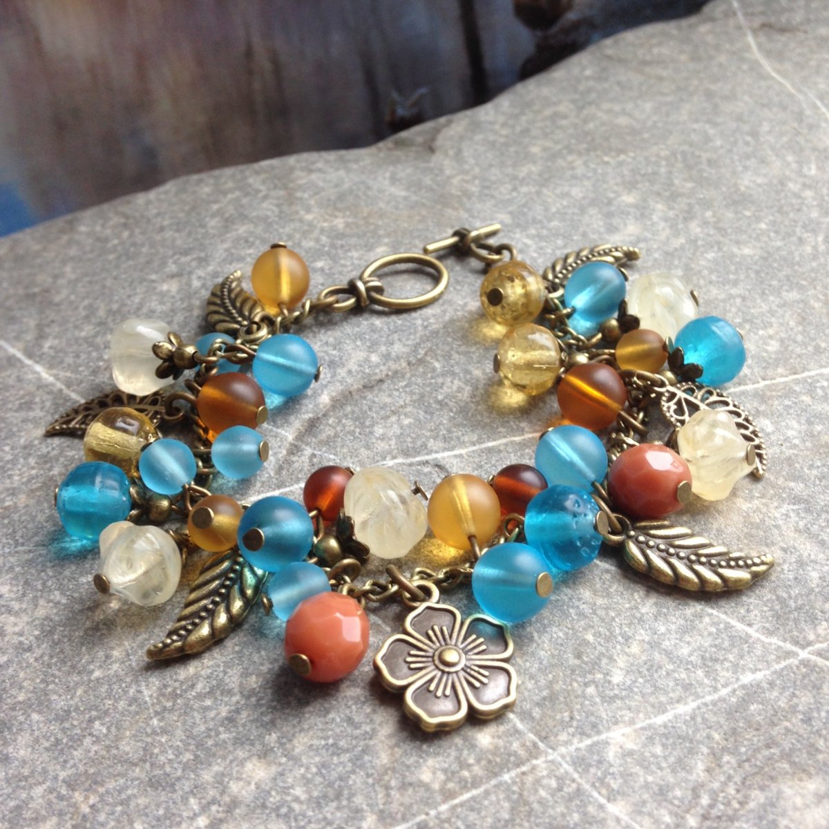 Na zamrzlém jezeře - náramek