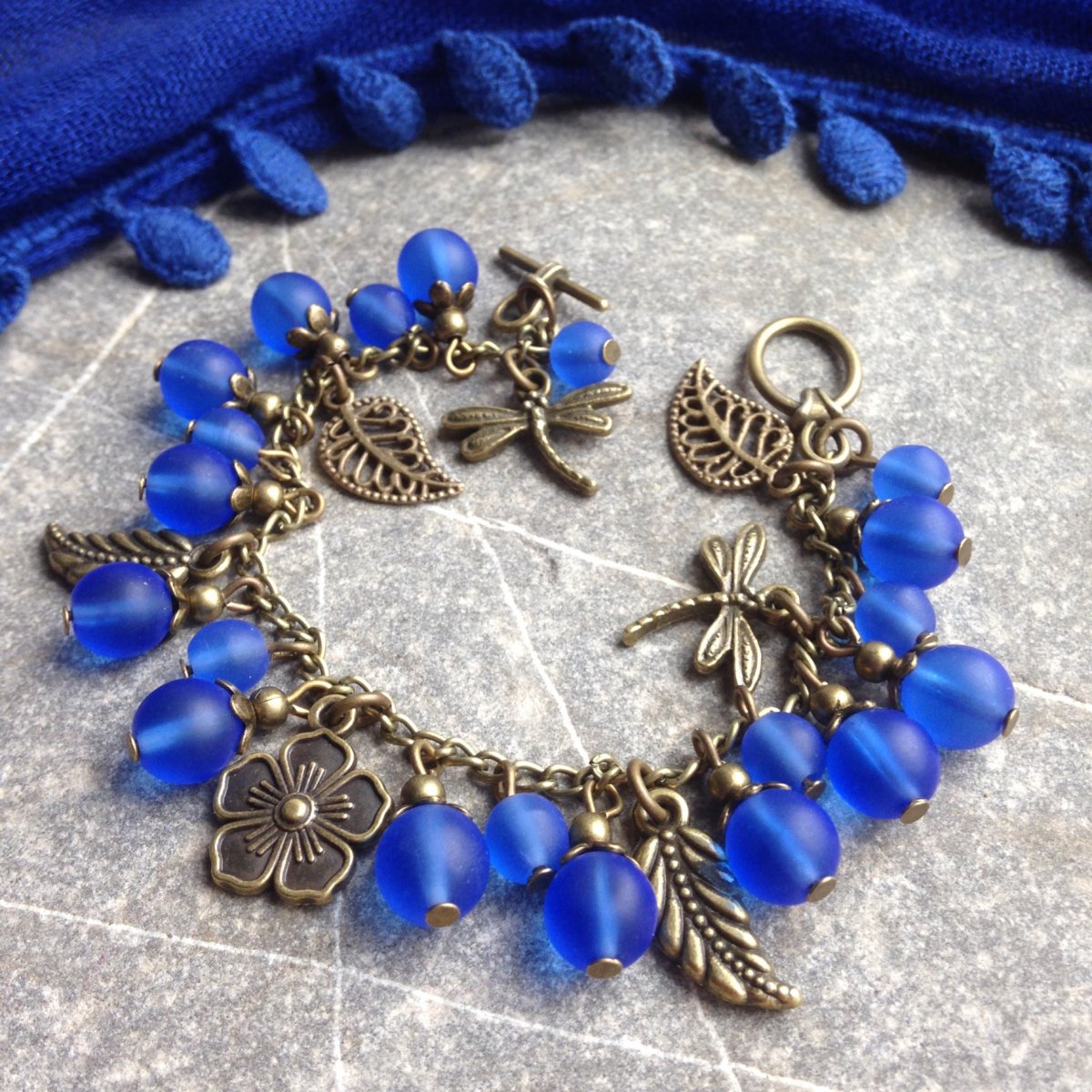 Kobaltovník - náramek