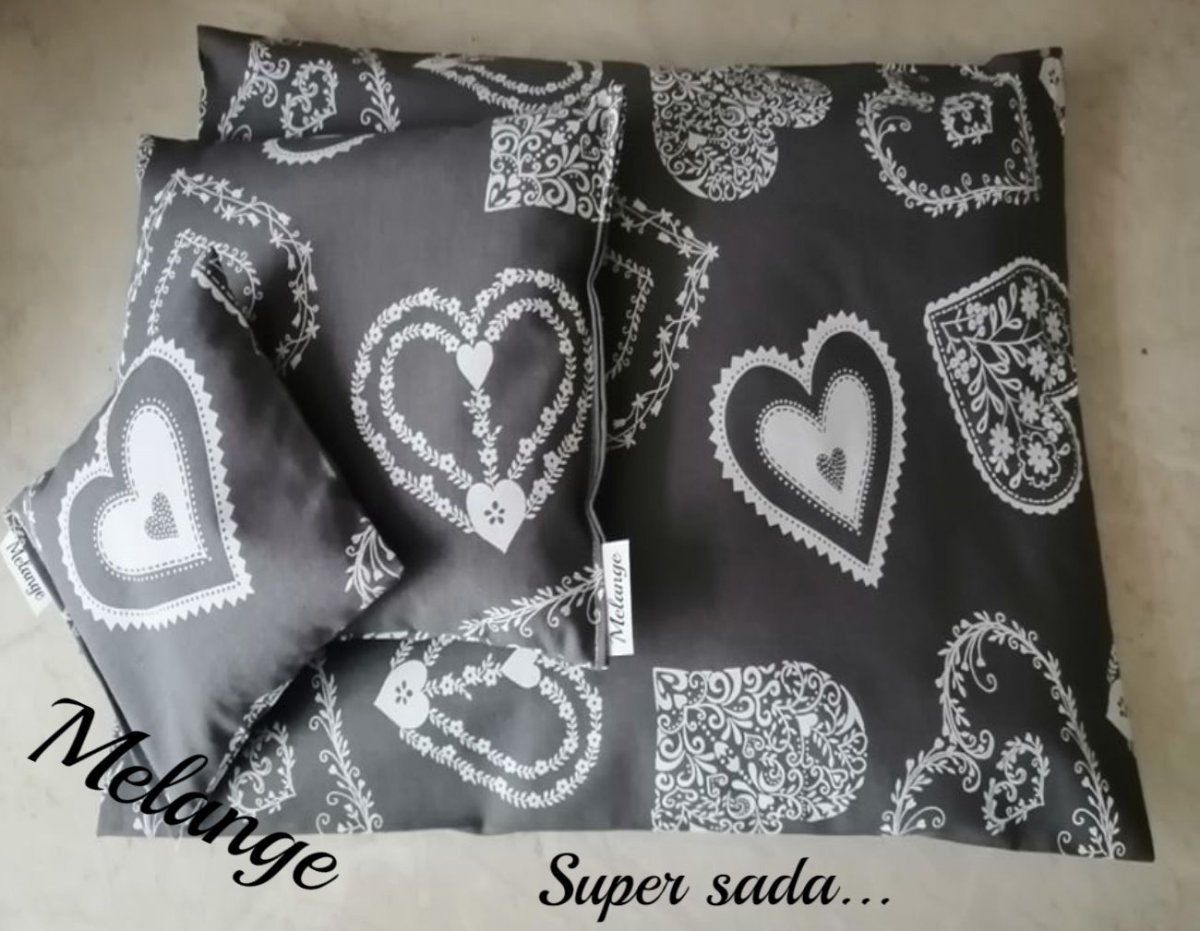 Super sada -polštářek,rychlonahříváček+područka!