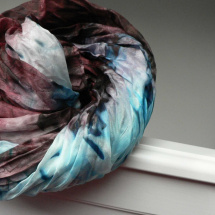 Šál zlehka rose, 180x90 cm