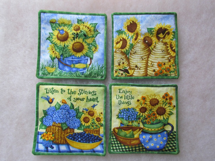 Slunečnicové podkafíčka