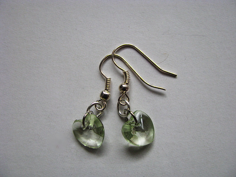 zelenkavé srdíčka  