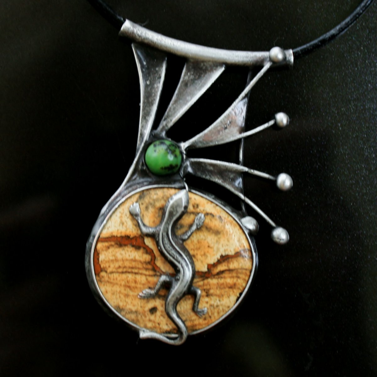 Ještěrka - jaspis obrázkový