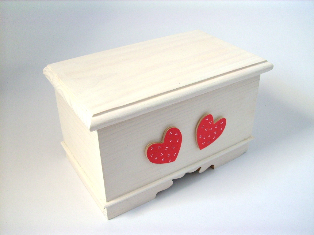 Svatební truhlička se jmény na přání... no.399