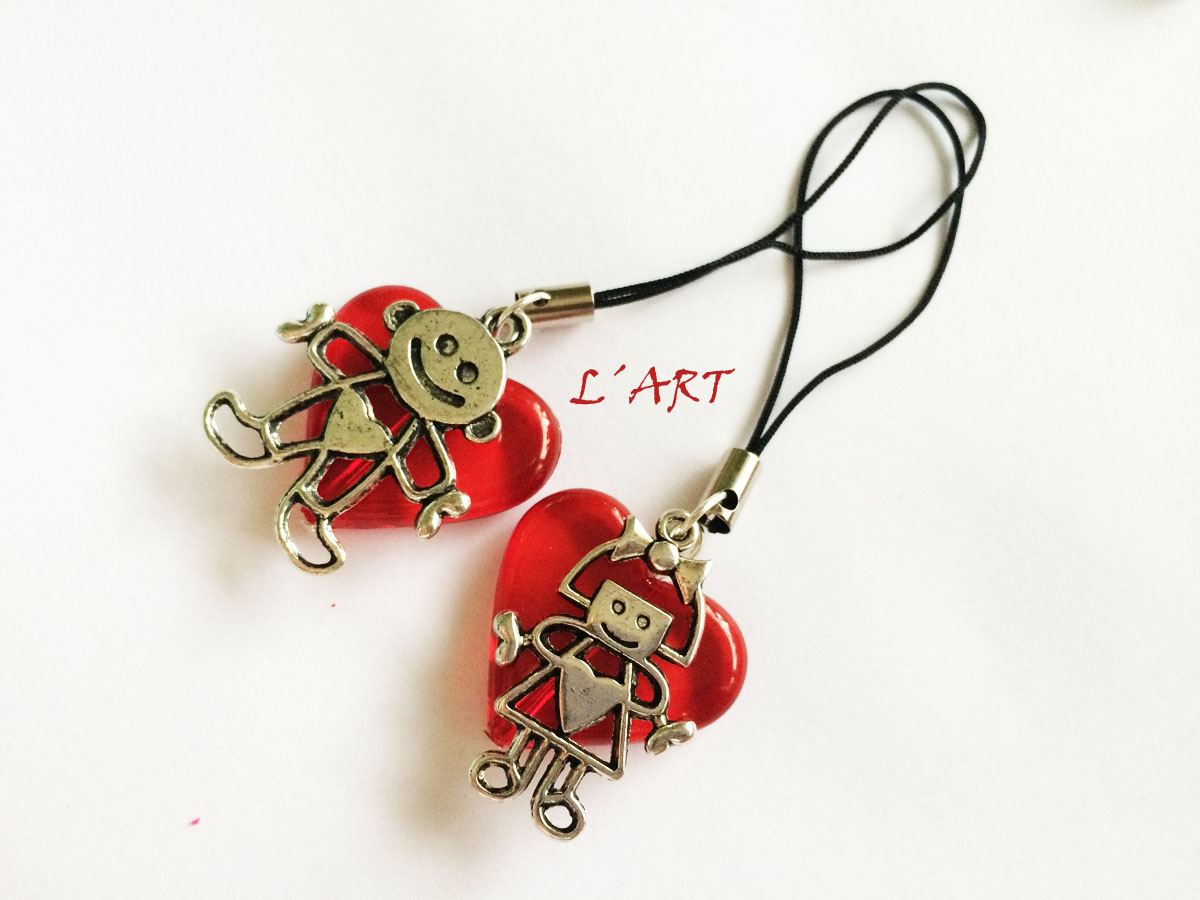 Srdce s holčičkou a chlapcem 