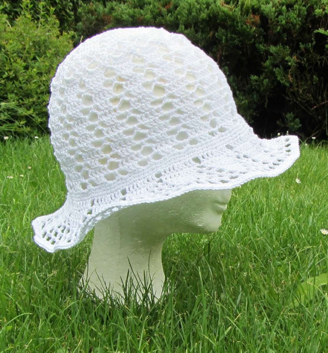 Háčkovaný klobouk