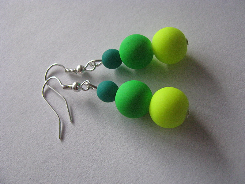 visací žlutozelené neonové