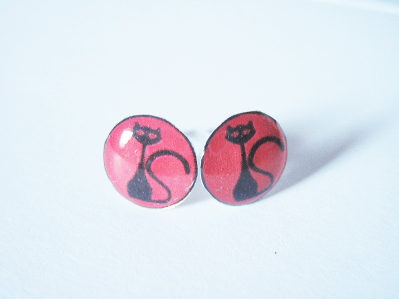 Kočičky - čevené