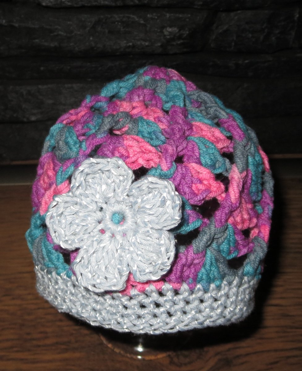 Letní vzdušná čepička pro novorozence