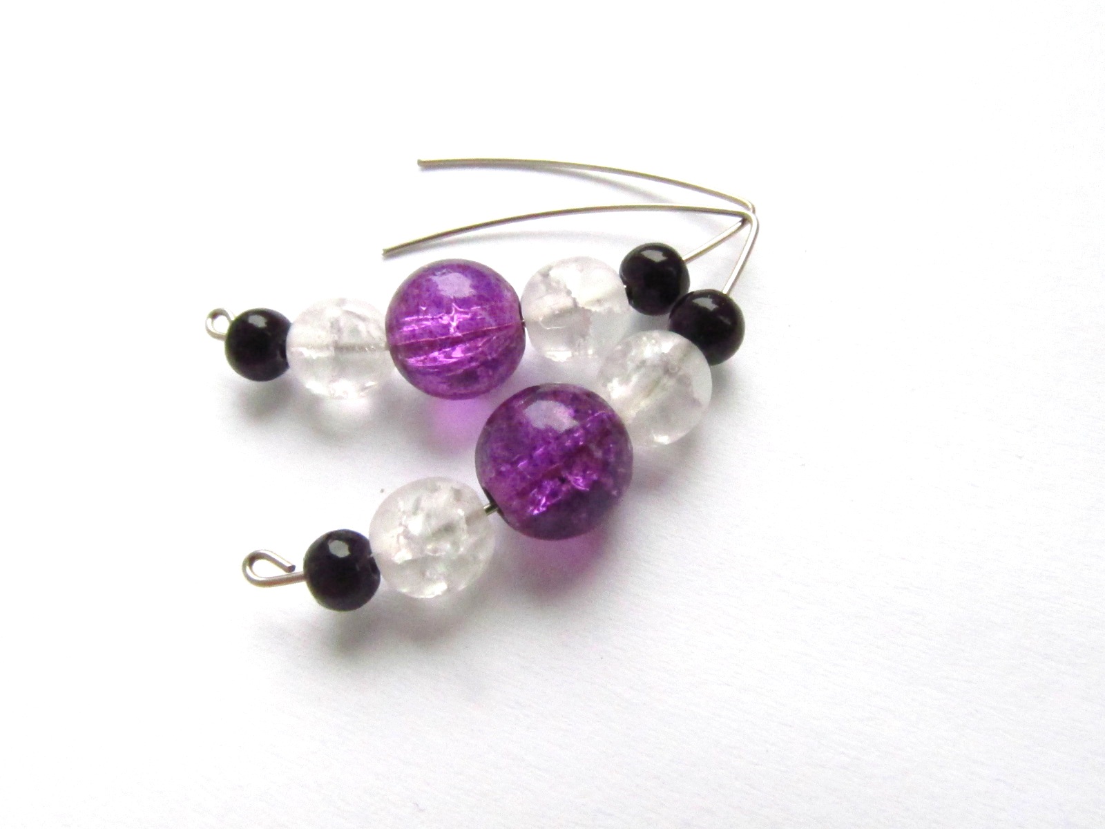 Praskané - fialové