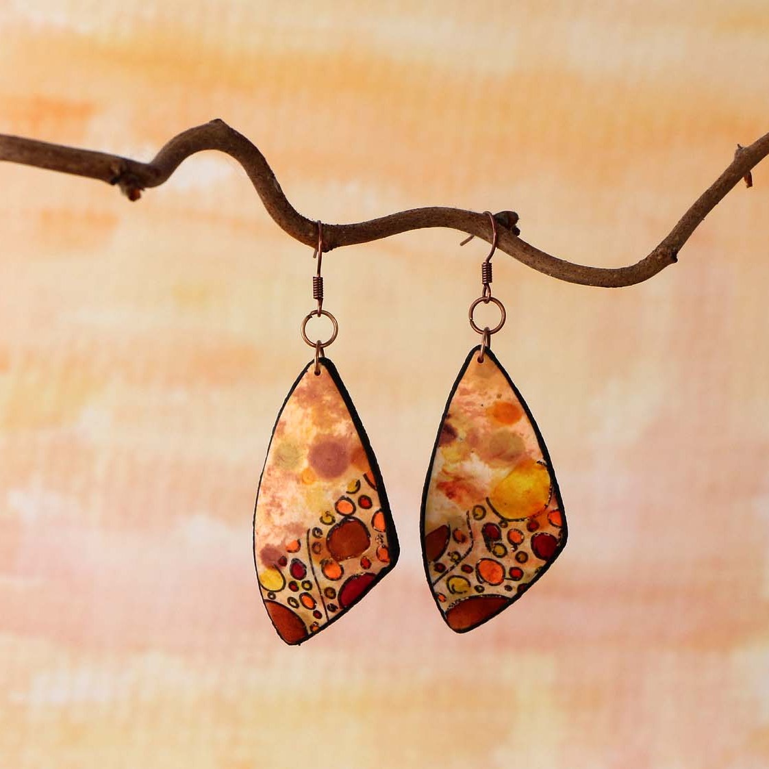 Náušnice BUBLINKOVKA PŘÍRODNÍ