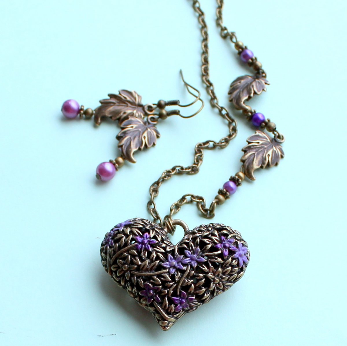 Srdce z lásky - náhrdelník