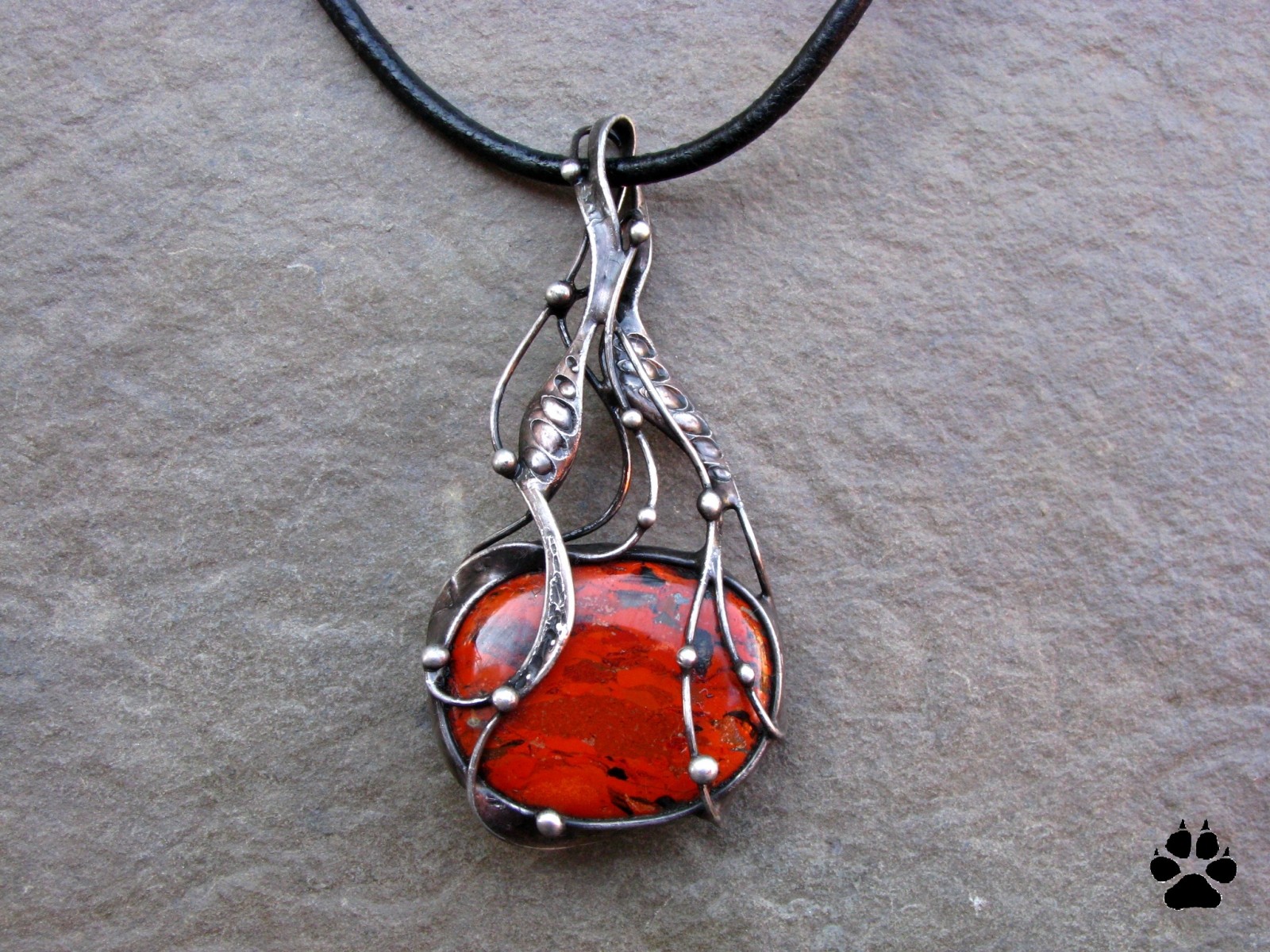 Divoká řeka-jaspis brekcie