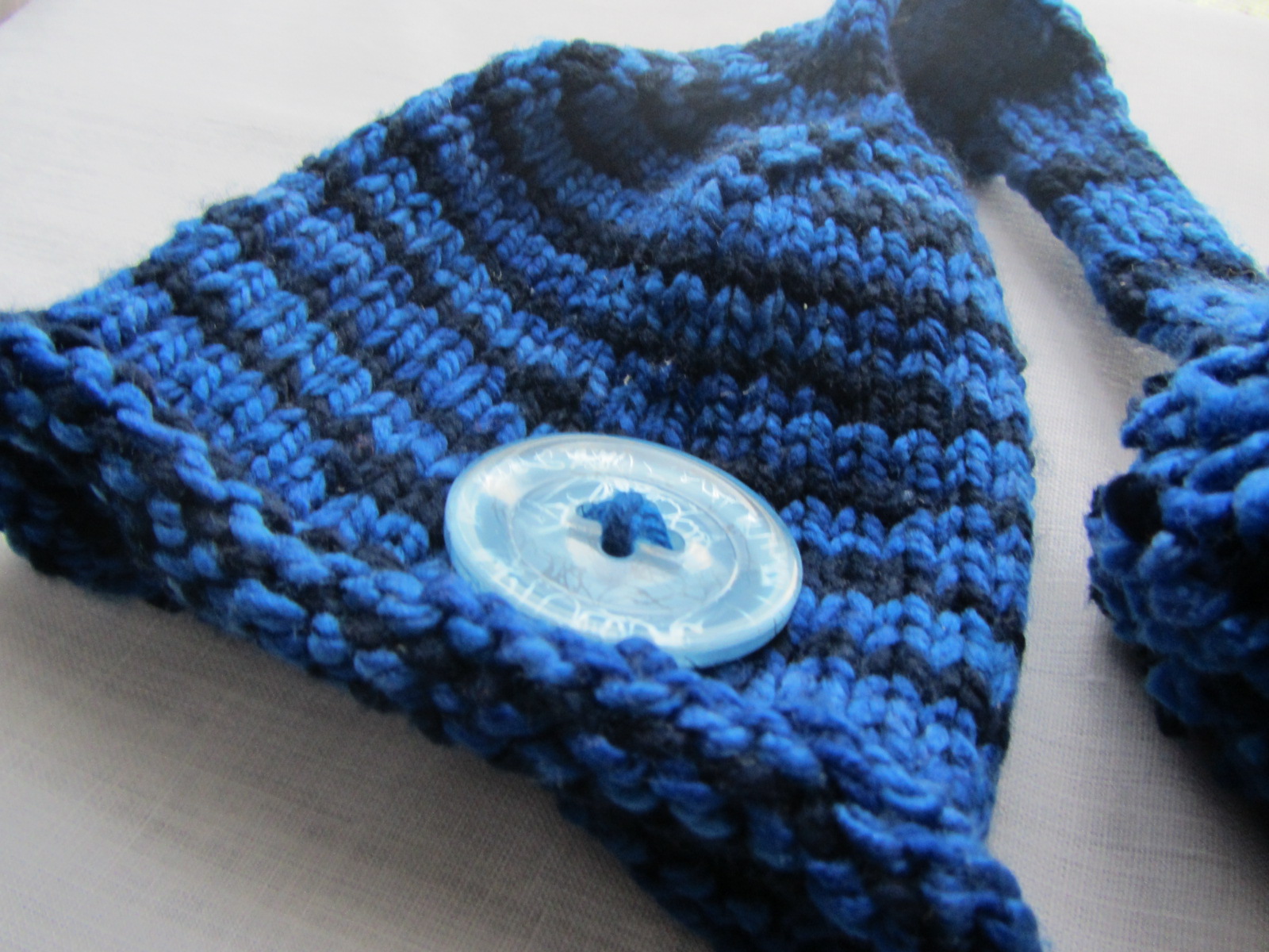 Pletená čepice pro miminko