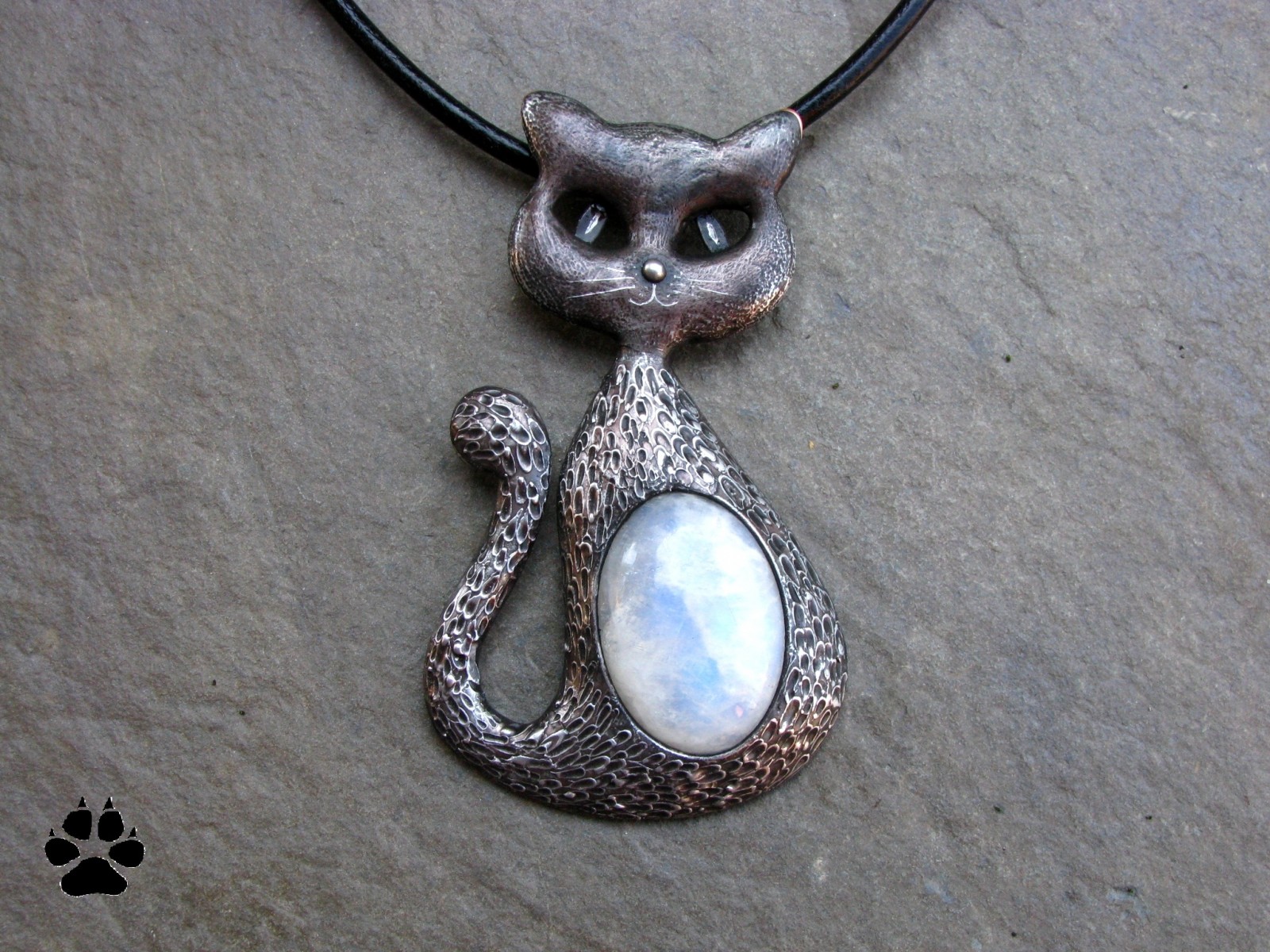 Kočička Leontýnka- měsíční kámen REZERVACE!