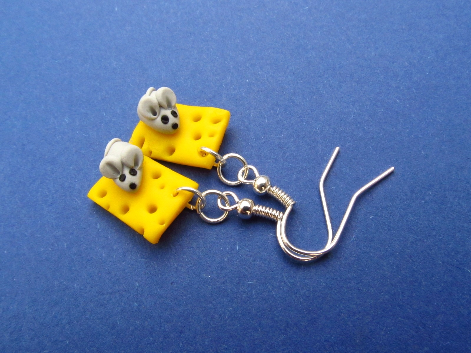 Náušnice - myšky na sýru II.