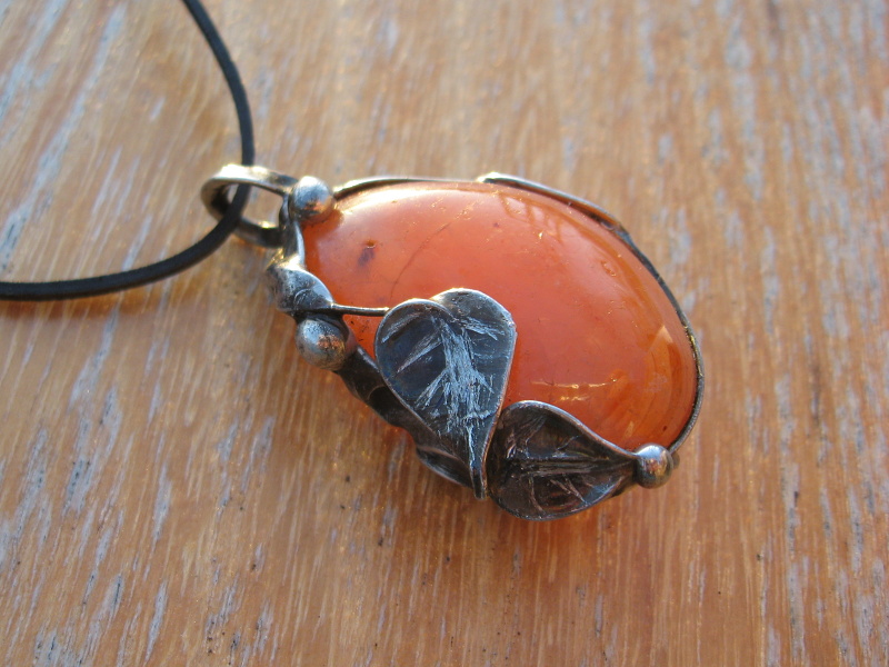 Poslední zpráva podzimu - přívěsek s křemenem