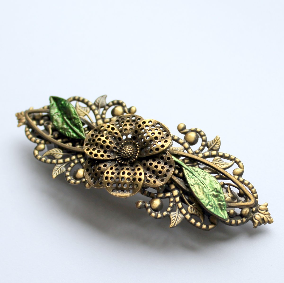 Rozkvetlá luxusní spona