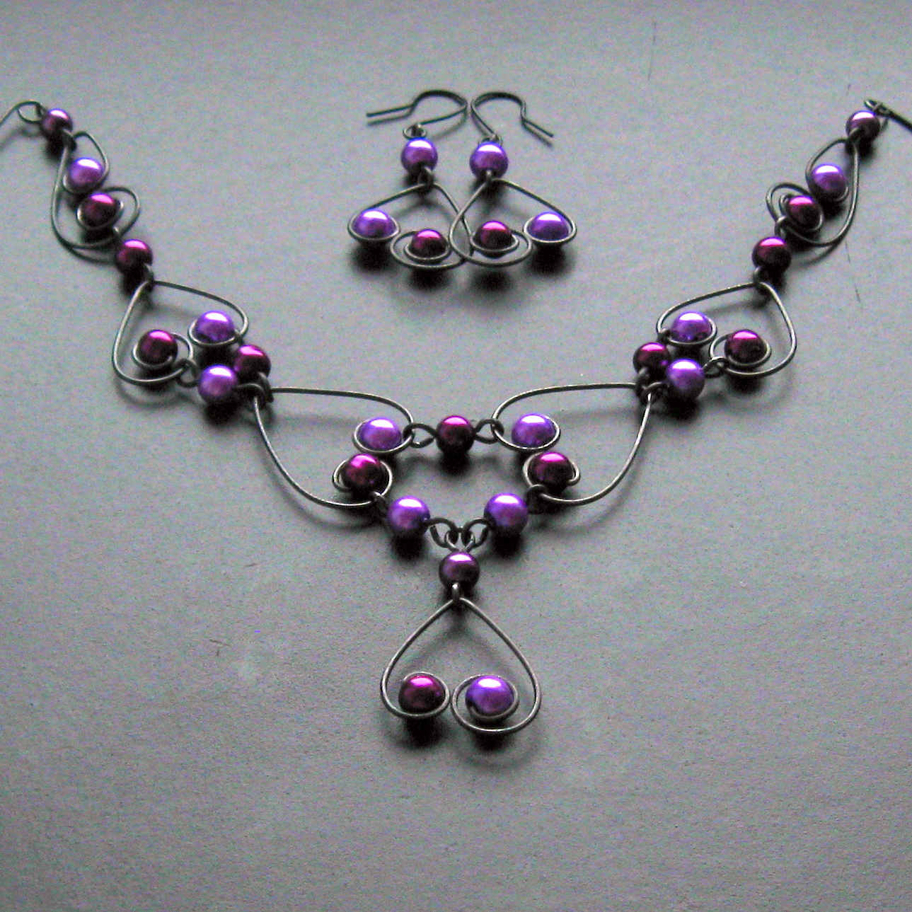 Fialové perly ze sna