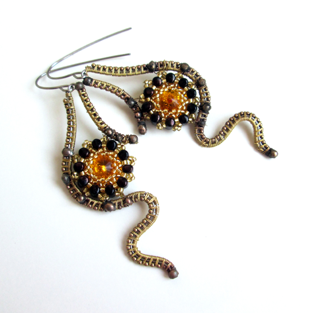 Zlato žlutý Swarovski