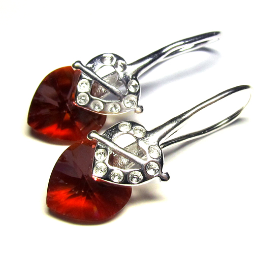 Srdíčka v srdci - red magma