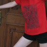 Dámske tričko "EGO" červené
