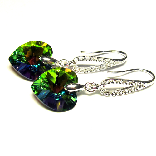 Swarovski srdce v slze