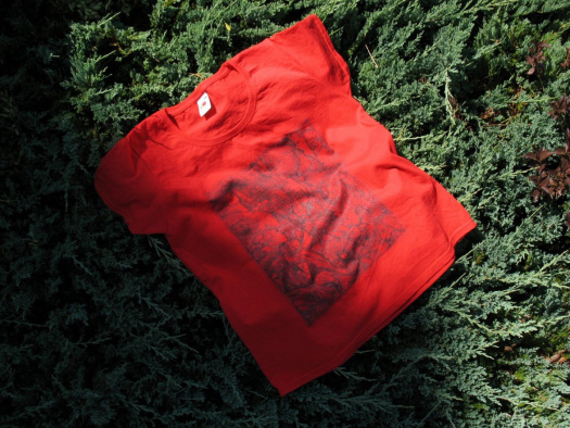 Dámske tričko "EGO" červené