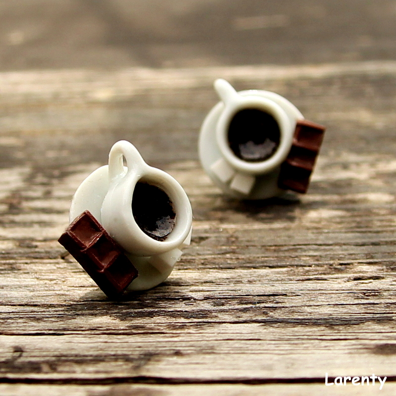 Pecičky kafíčko s čokoládou a cukrem - bílá