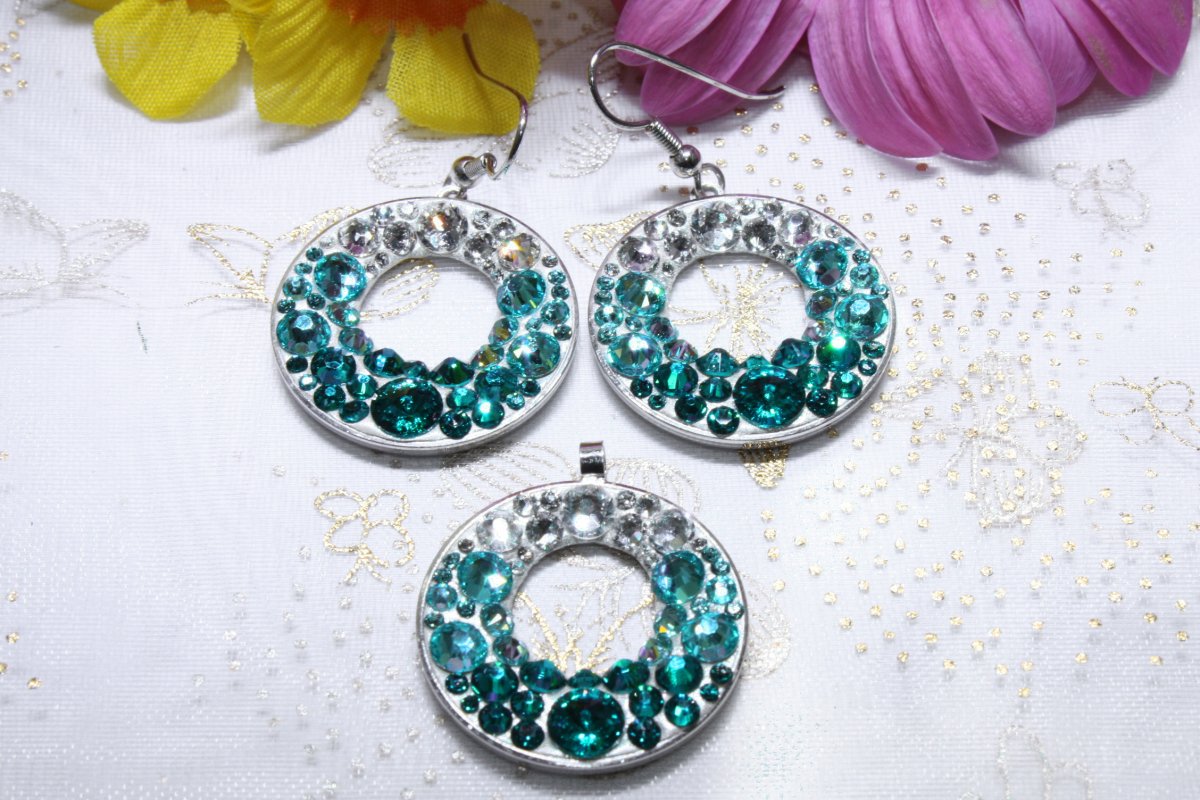 Sada tyrkysové kruhy